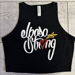 American Apparel sleeveless crop top